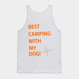 Best item for camping with your dog Tank Top